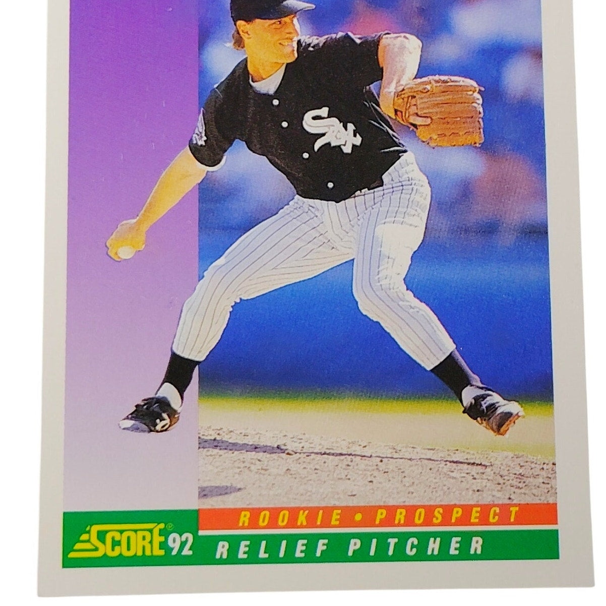 1992 Score Steve Wapnick RC #863 Chicago White Sox P Rookie MLB Baseball Card NM