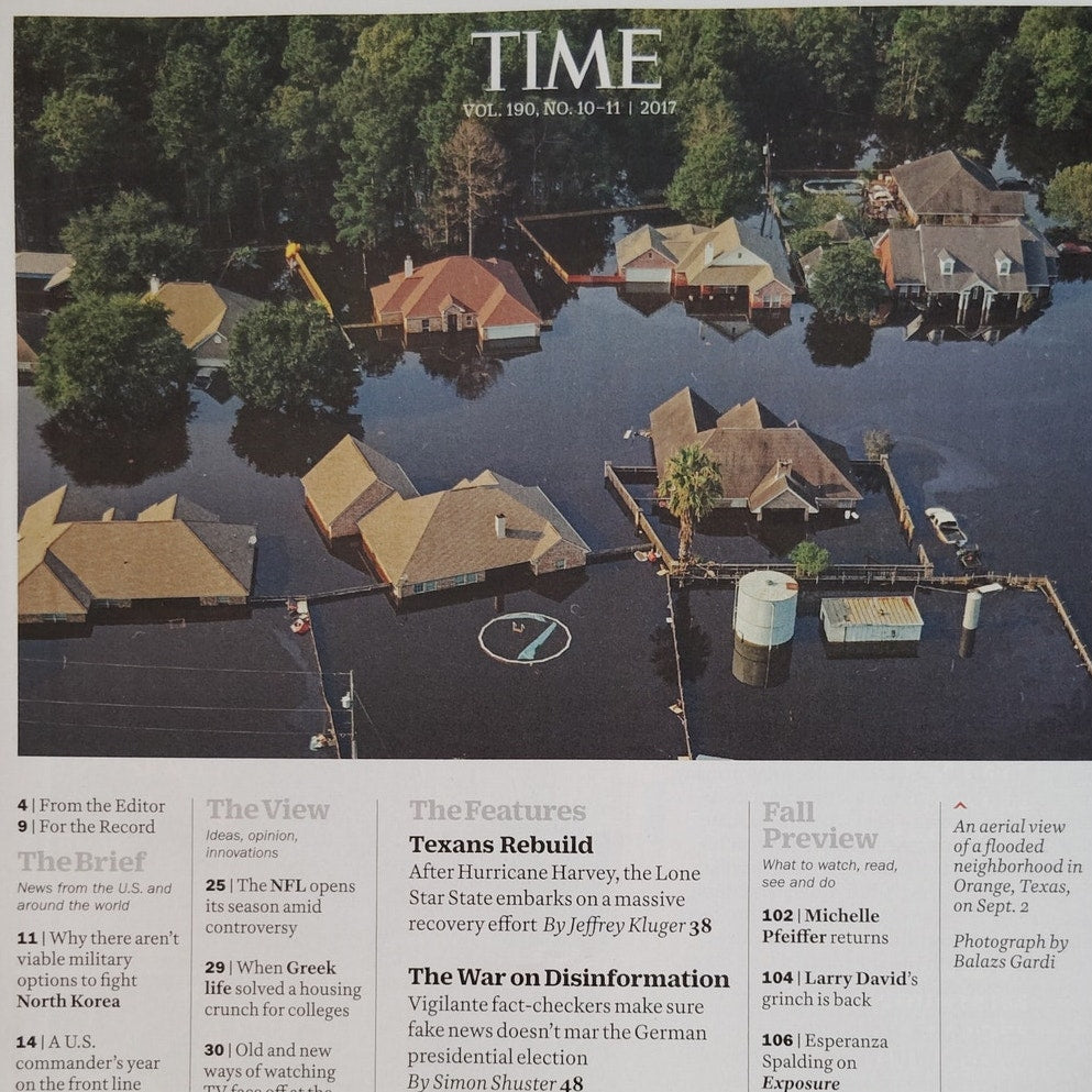 TIME Magazine September 18, 2017 - Firsts: Women Who Are Changing the World