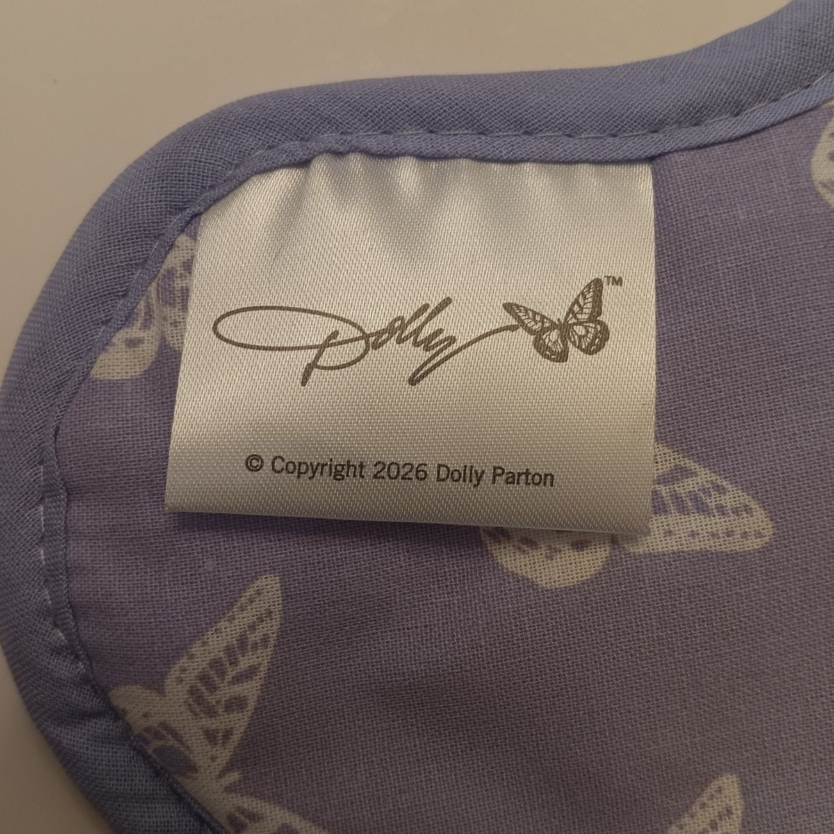 Dolly Parton Floral Butterfly Pot Holder Lavender Multi-color Kitchen New