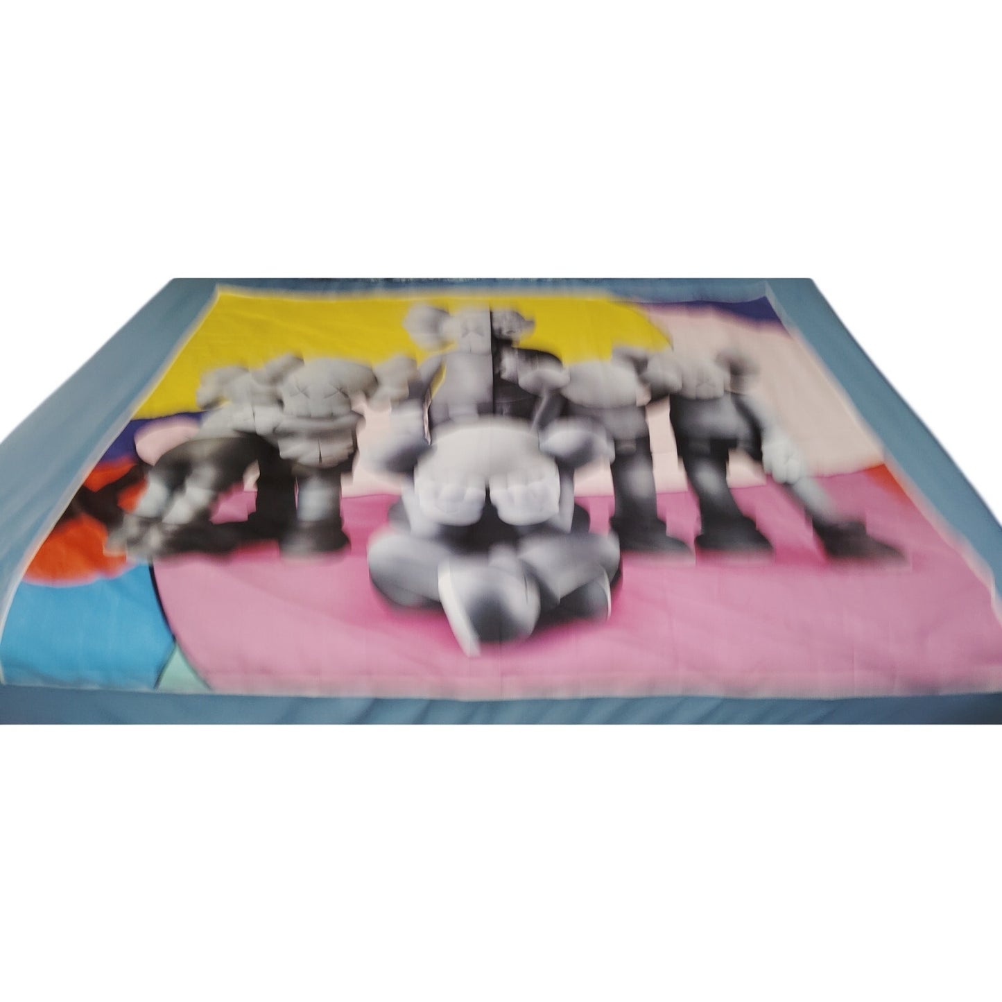 KAWS Along the Way Tapestry 58x52 in Pop Art Style Wall Hanging Polyester