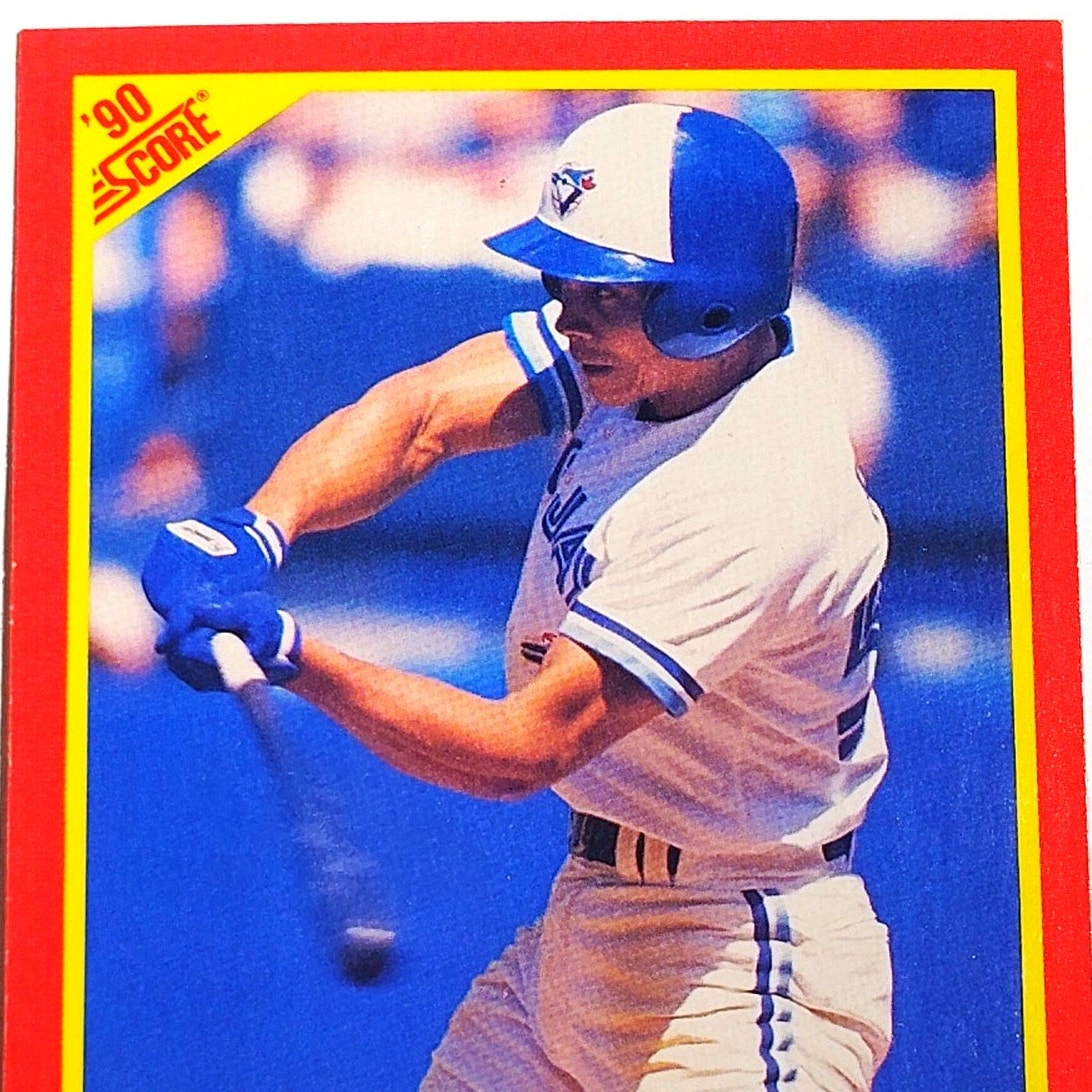 1990 Score Junior Felix #258 Toronto Blue Jays Outfielder MLB Baseball EX