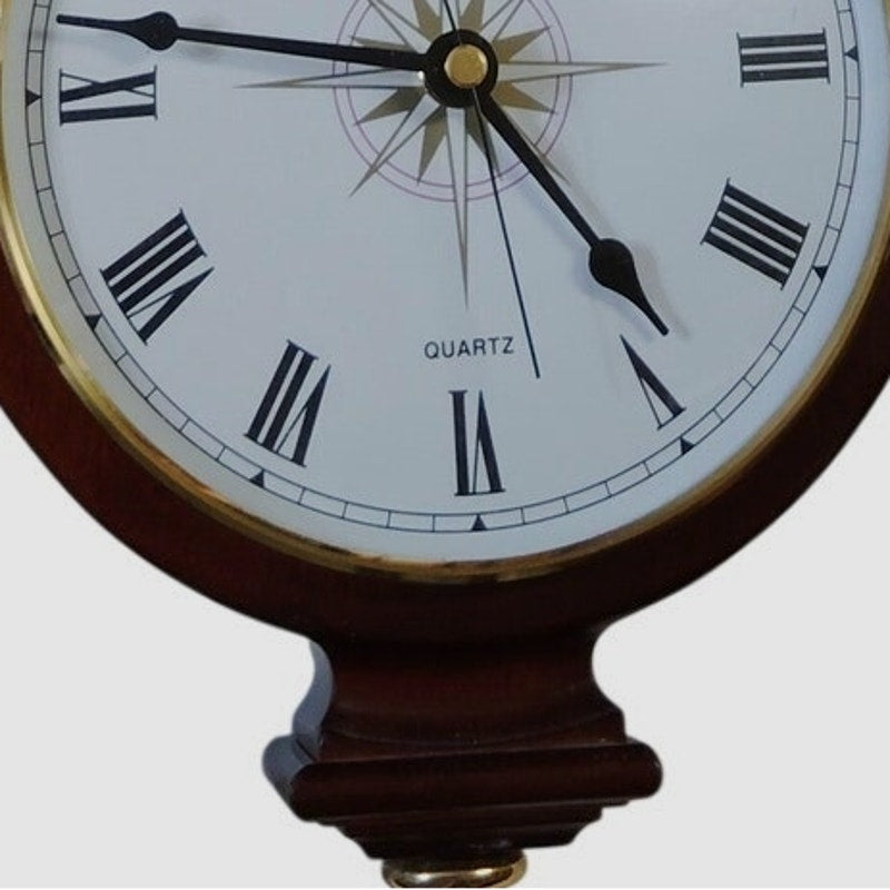 VTG 1992 Danbury Mint Cape Hatteras Lighthouse Banjo Wall Clock 25" Quartz
