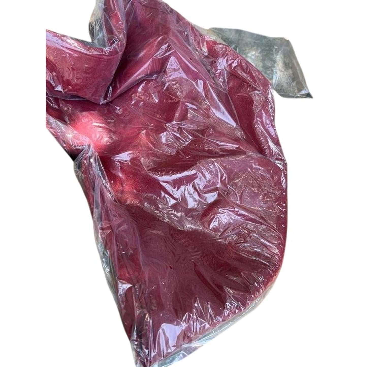 Double Welt 2‑PC Chaise Lounge Cushions, Chili,  26x80x4 -Seat 49" Back 31"