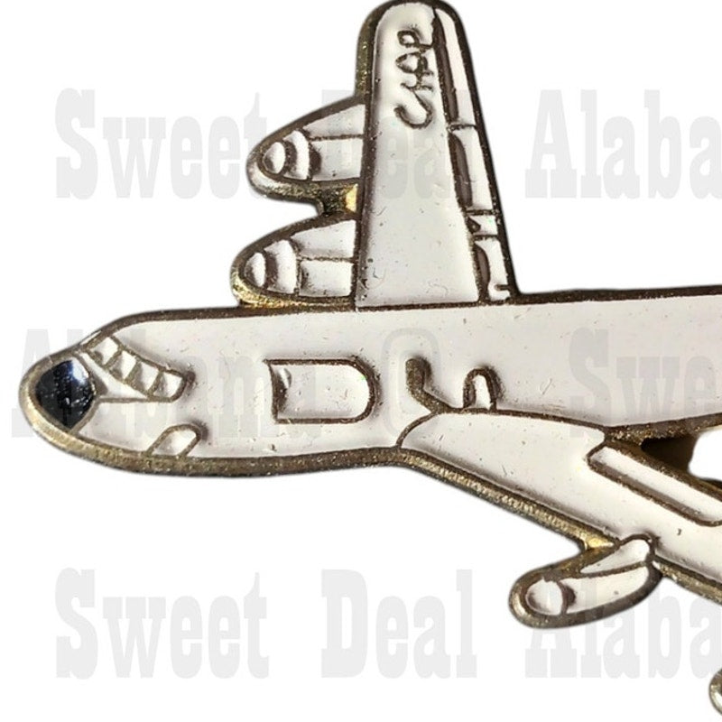 Stratotanker KC-135 Aircraft, Collector's Hat, Lapel, Brooch Pin 1-1/4"W x 1"H
