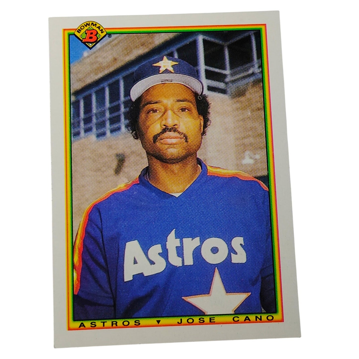 1990 Bowman Jose Cano #68 Houston Astros Pitcher MLB Baseball Card NM