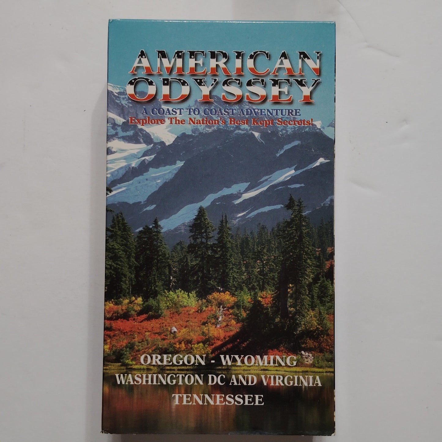 American Odyssey VHS (10) Boxed Set Coast‑to‑Coast Adventure Exploration