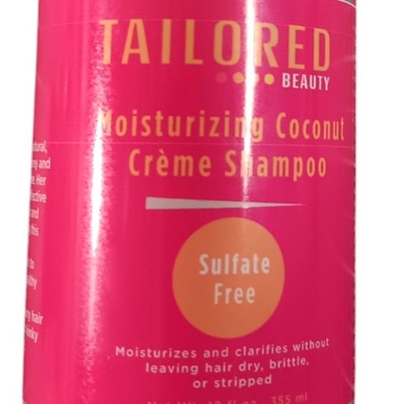 Tailored Beauty Moisturizing Coconut Creme Shampoo (12oz) & Conditioner (12oz)