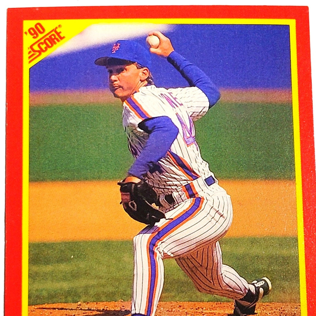 1990 Score David Cone #430 New York Mets Pitcher MLB Baseball EX
