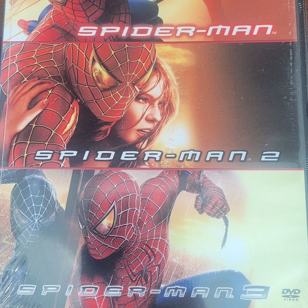 Spider-Man: The Motion Picture Trilogy (DVD 3-Movie Set) Tobey Maguire Superhero