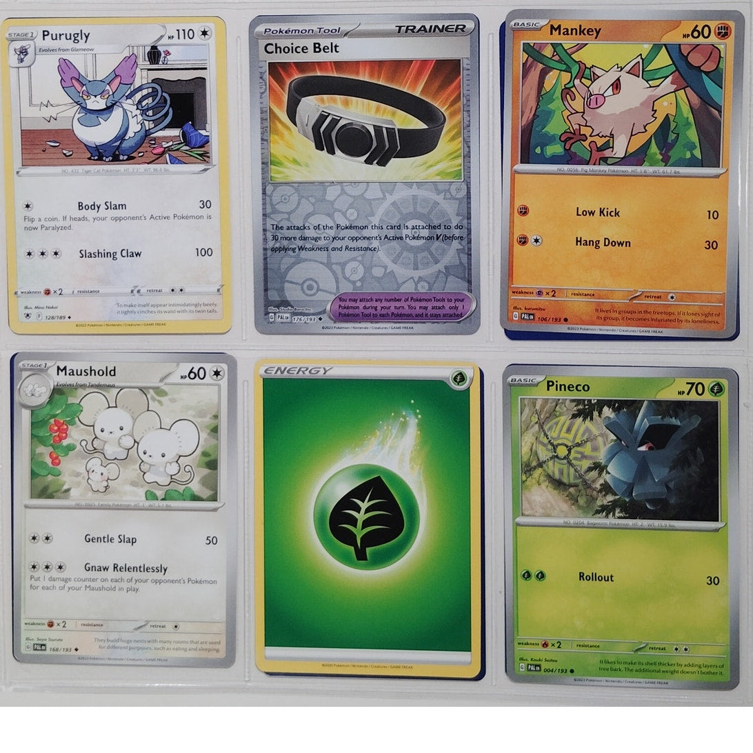18 Random Pokémon Cards Pictured, Actual Photos Provided