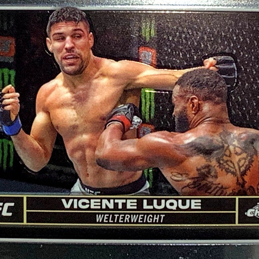Vincente Luque, UFC Welterweight, Card 192, 2024 Topps Chrome UFC, NM+