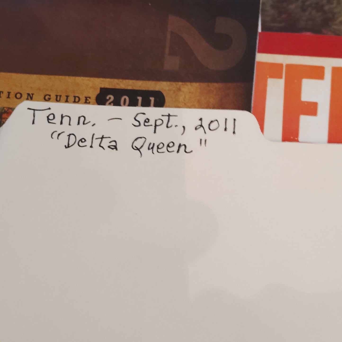 Tennessee Travel Guide & Ephemera Lot (2011) - Delta Queen, Smoky Mountains 3 lb