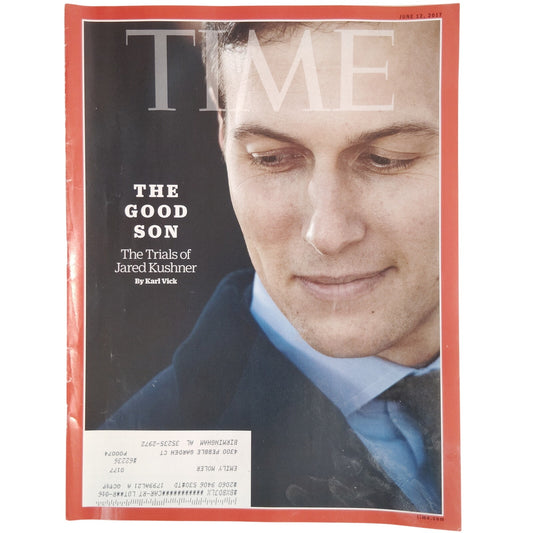 TIME Magazine June 12, 2017 Jared Kushner The Good Son Cover Back Issue