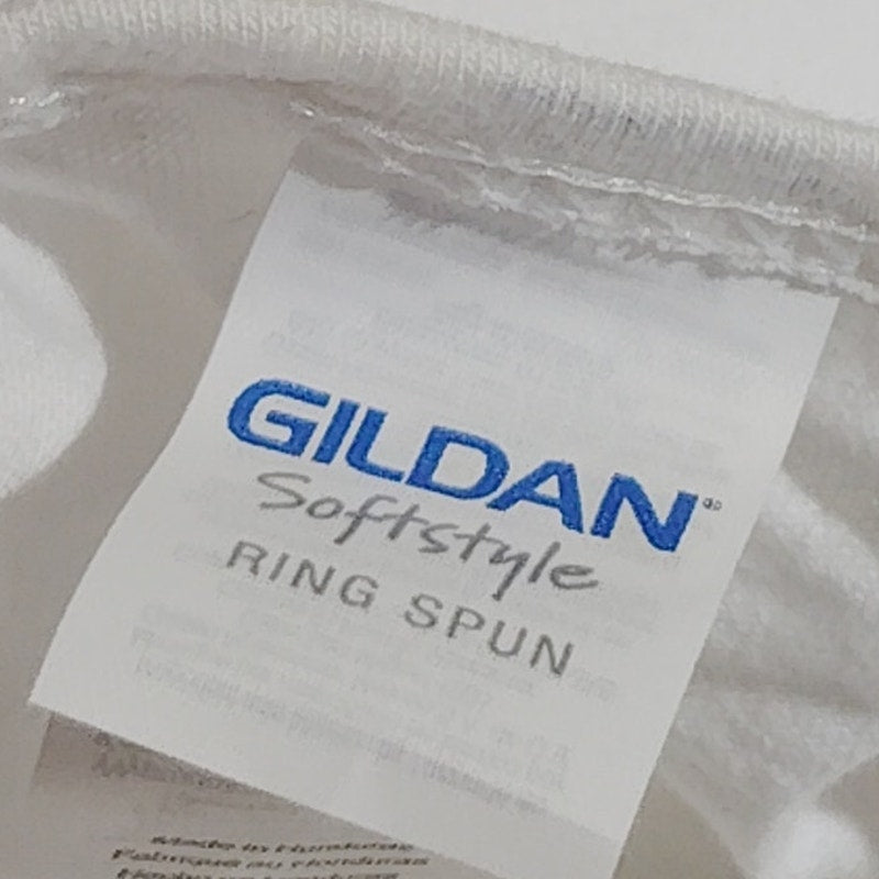 Gildan Ladies Racerback Tank – XL – White