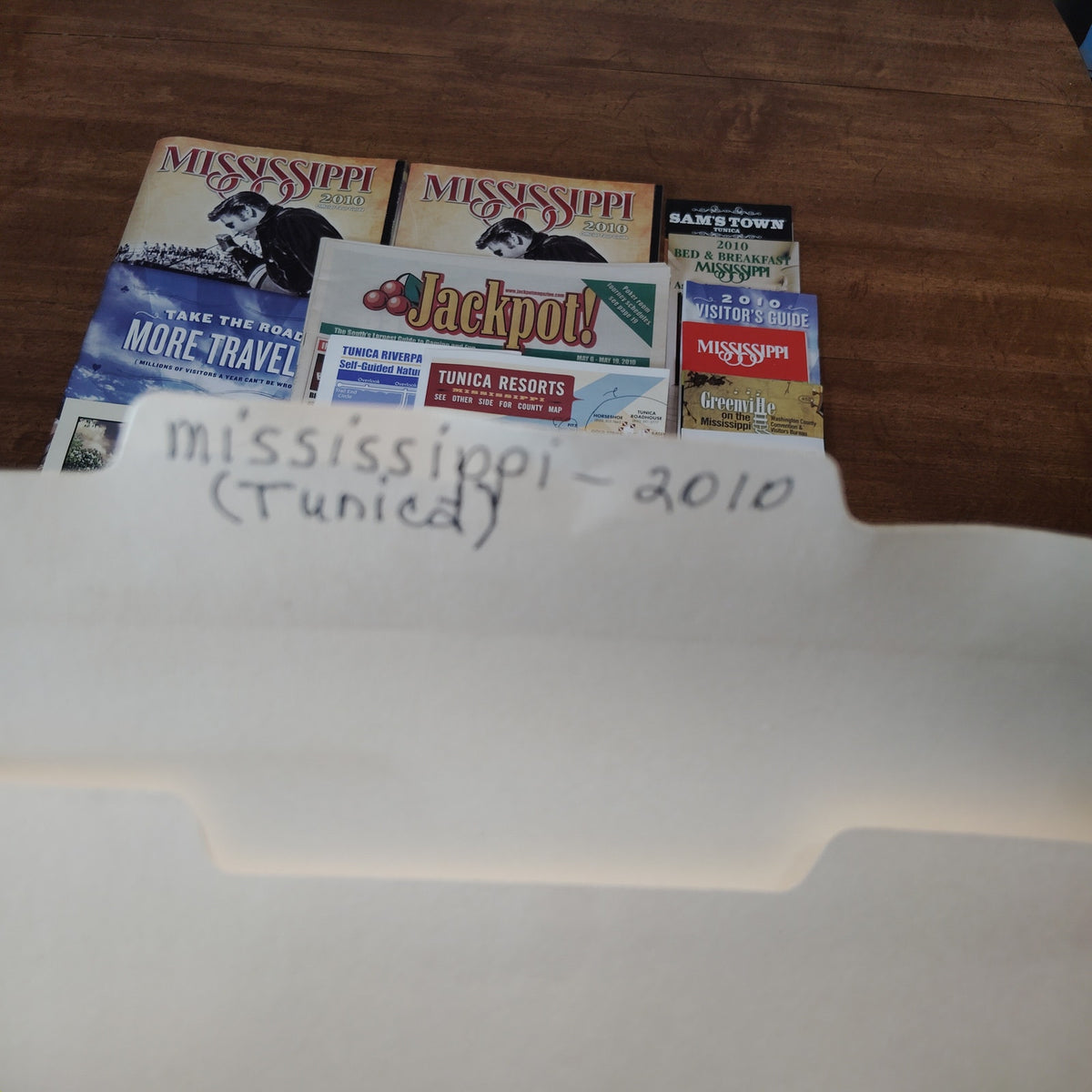 Mississippi Tunica 2010 Travel Ephemera Collection - Guides, Brochures & More