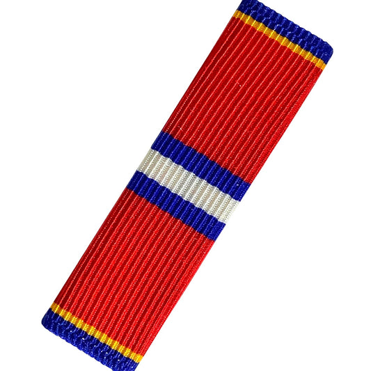 Coast Guard Reserve Good Conduct Medal Ribbon, 1-3/8"L x 3/8"H, USCG