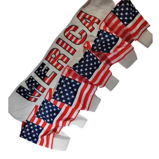 Calhoun Patriotic Can Beverage Belt USA Americana Holder Unisex, Up to 40" Waist