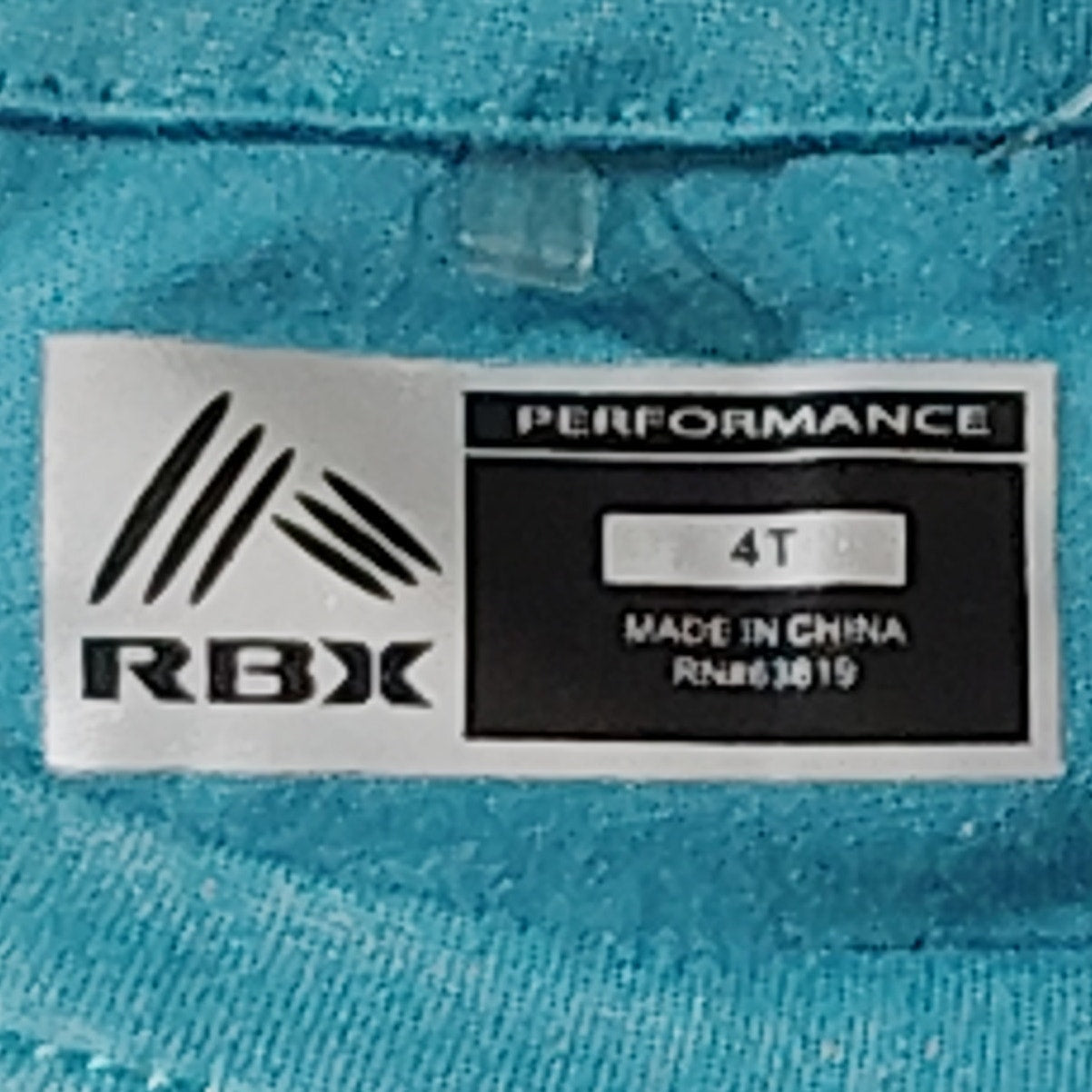 RBX Boys Shirt and Sweatpants Set Turquoise Gray Size 4T