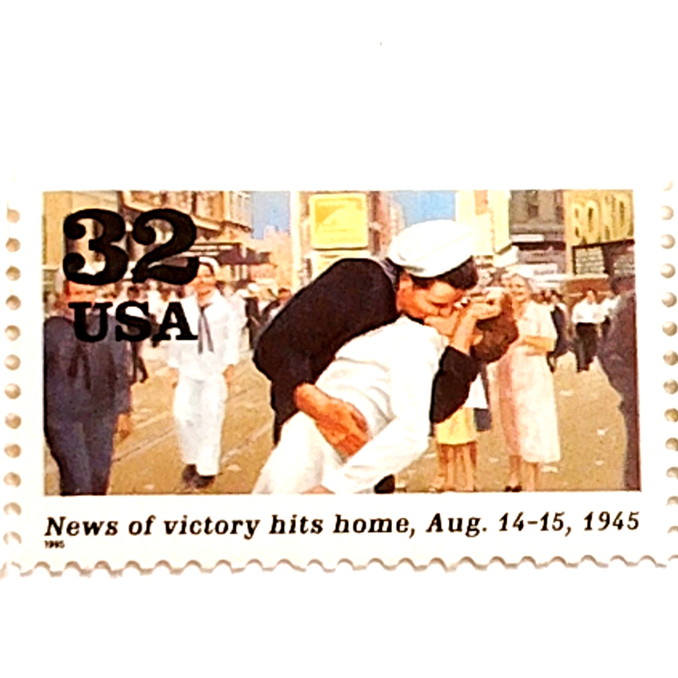 Strip of 5 – 1995 USA 32¢ WWII 50th Anniversary MNH