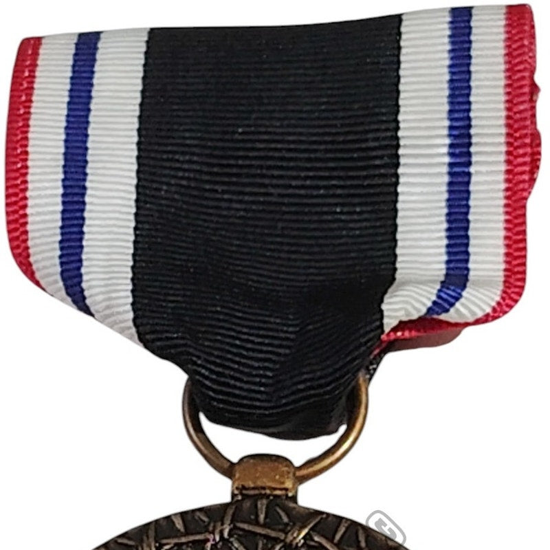 P.O.W. Service Medal w/ Pinback, 1-1/4"D Medal x 2-3/4"H Overall