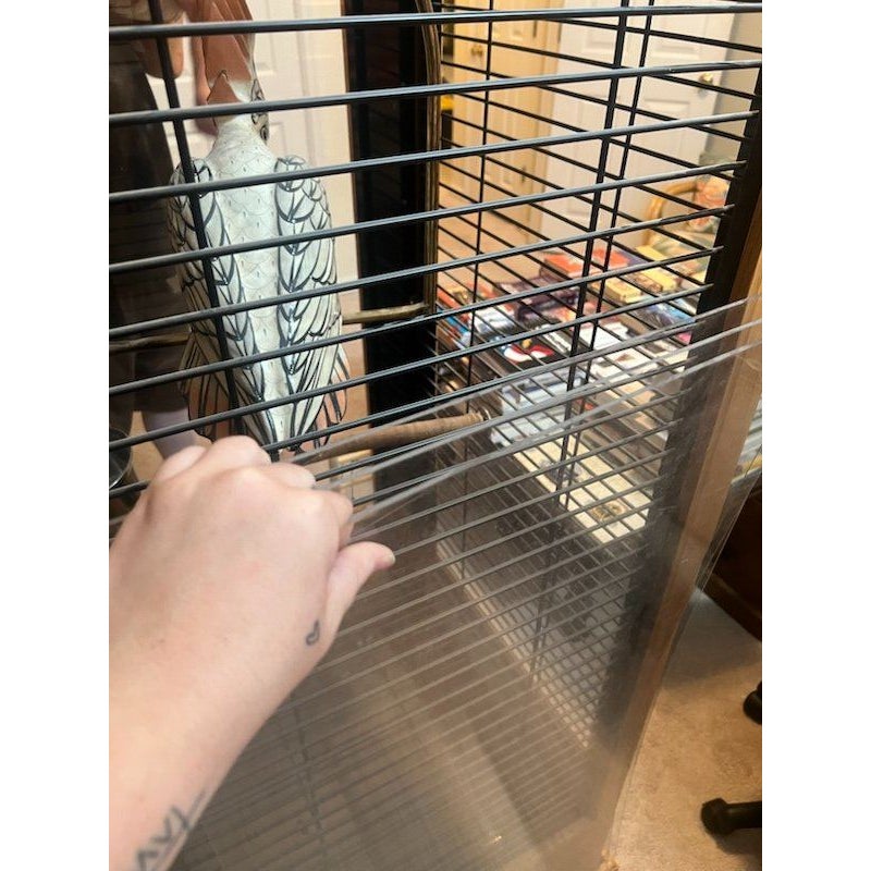 Majestic Series Solid Hardwood 32"x32"x72 Bird Aviary Oak Finish - LOCAL PICKUP