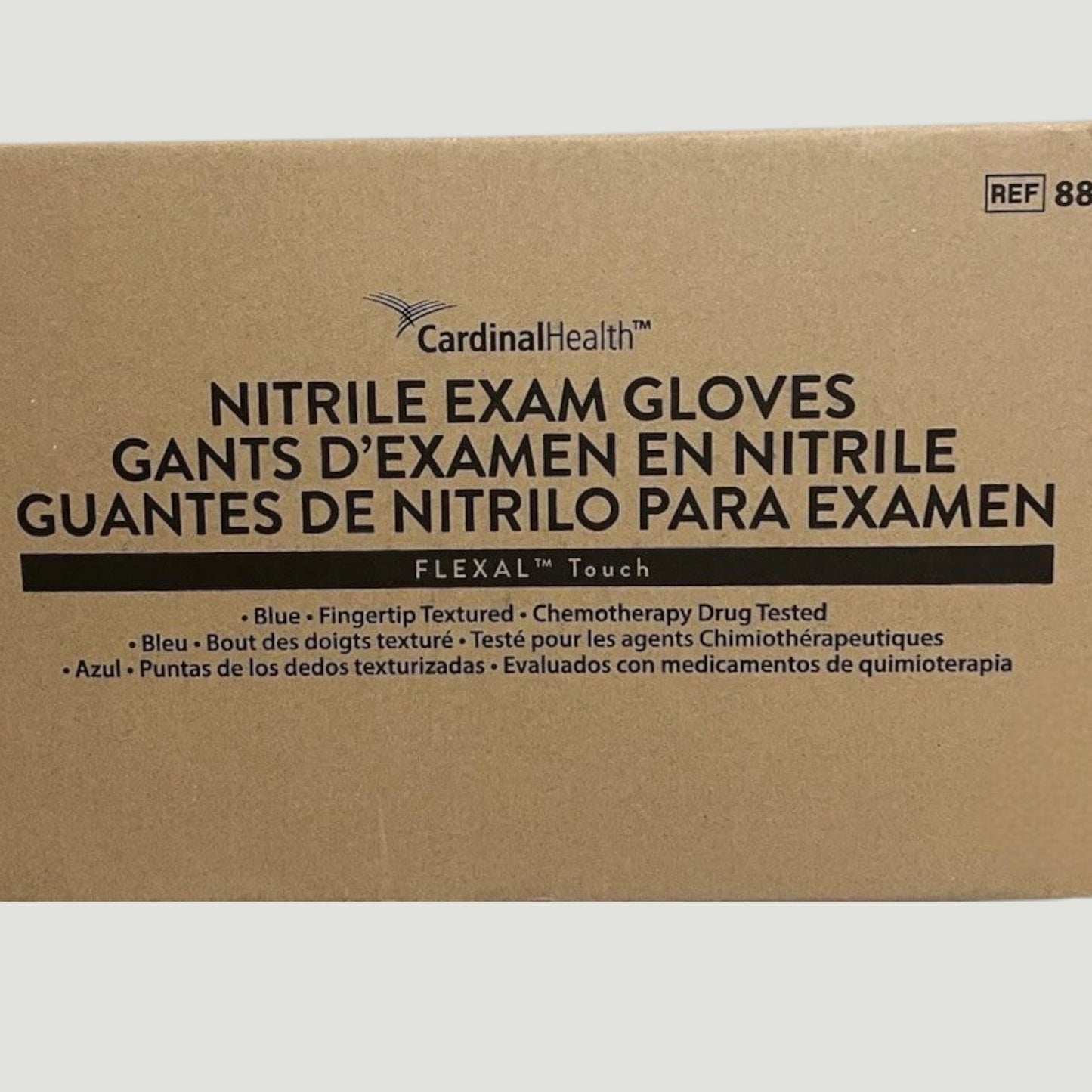 Disposable Nitrile Gloves, LG, Non‑Sterile, Powder‑Free, Latex‑Free, 1 Case/2000