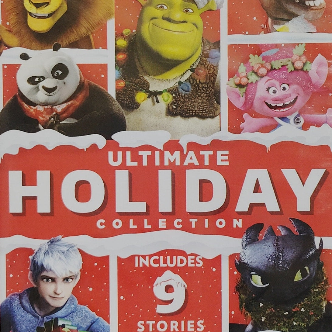 Ultimate Holiday Collection (DVD, 2019) 9 Animated Shorts w/ Shrek & Trolls, NIP