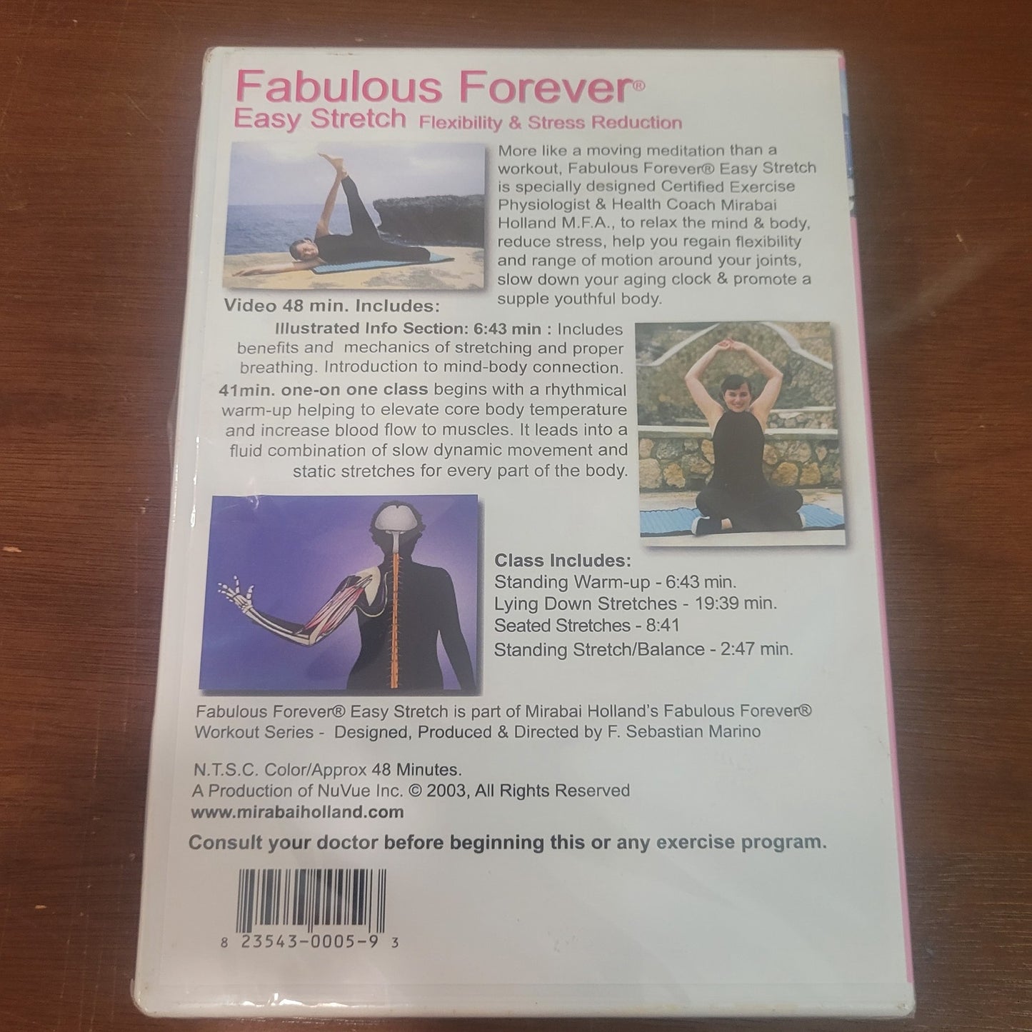 Beginners Easy Stretch Exercise DVD – Yoga, Dance Stretches, Flexibility & Balance