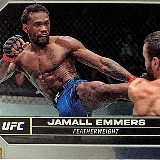 Jamall Emmers, Featherweight, UFC Card 90, 2024 Topps Chrome UFC, NM+