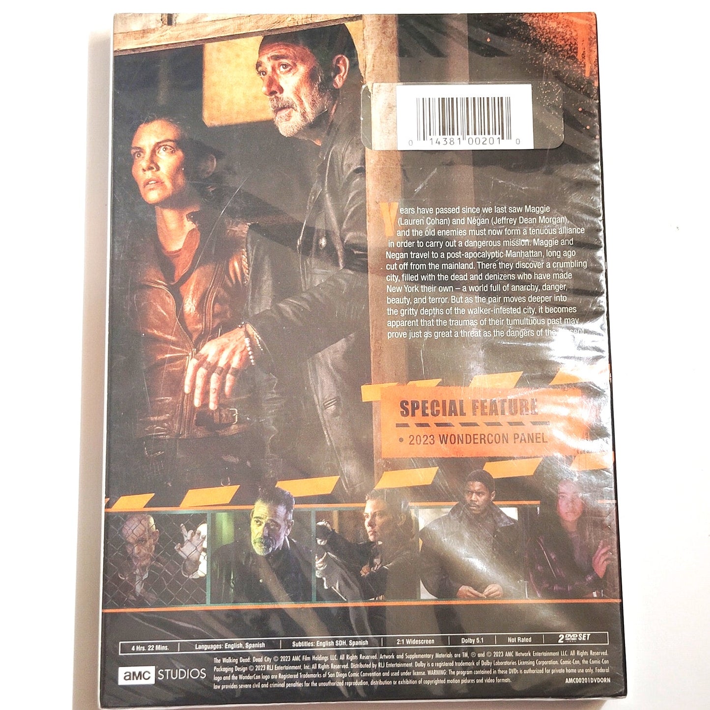 The Walking Dead Dead City Season 1 DVD 2023 AMC Spin‑Off Widescreen