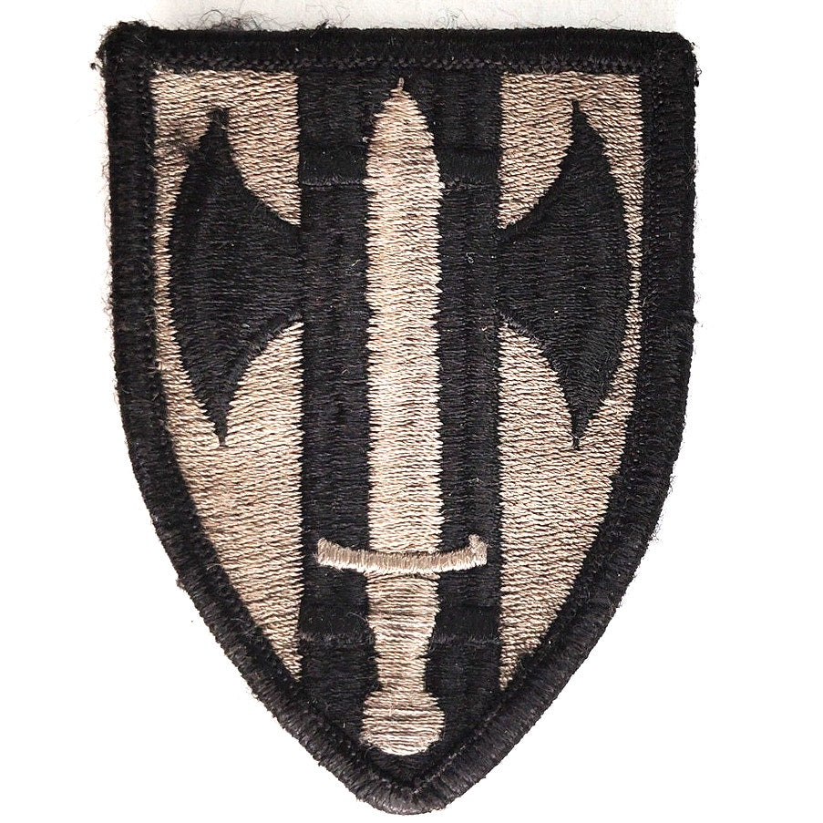 US Army 18th MP Brigade Novelty Patch ACU Subdued 3" × 2" Hook Back, Embroidered