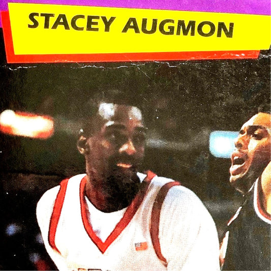 Stacey Augmon, UNLV Rebels, 1992 Front Row Dream Picks Basketball Card 12, EXC