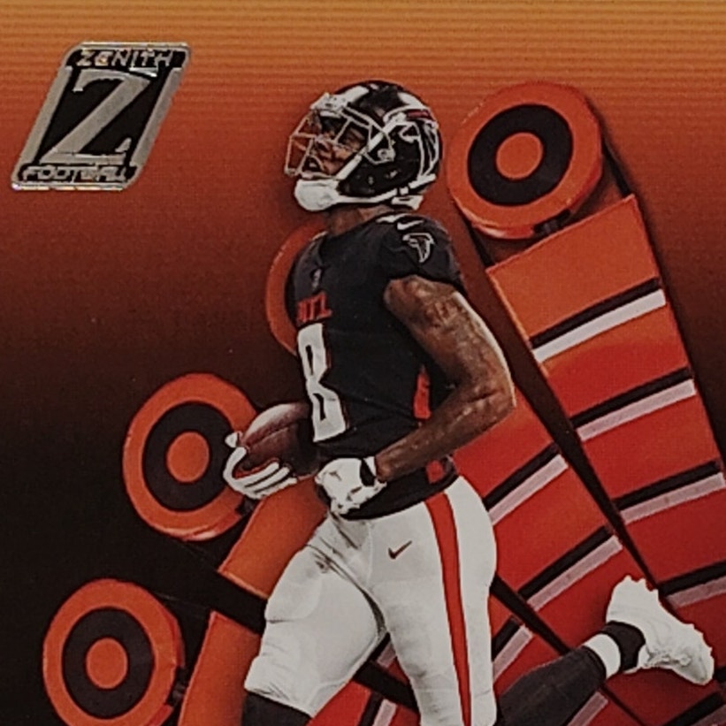 Kyle Pitts, Atlanta Falcons, NFL 2022 Panini-Zenith Card 67, EX/NM