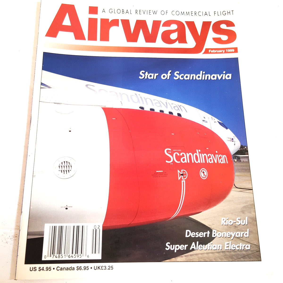 Airways Magazine: A Global Review of Commercial Flight - February 1999 Issue