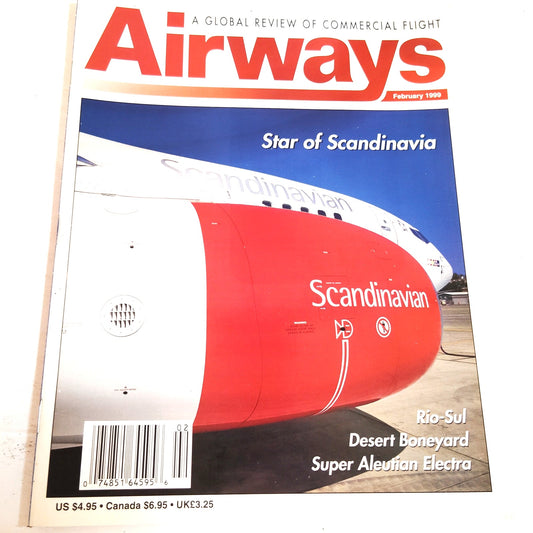 Airways Magazine: A Global Review of Commercial Flight - February 1999 Issue