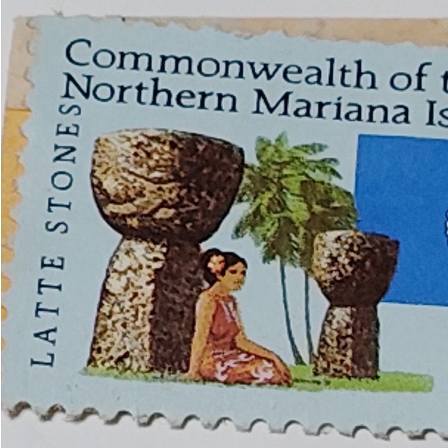 USA 29c Latte Stones Northern Mariana Islands Stamp #2804 - 1993 USPS Issue