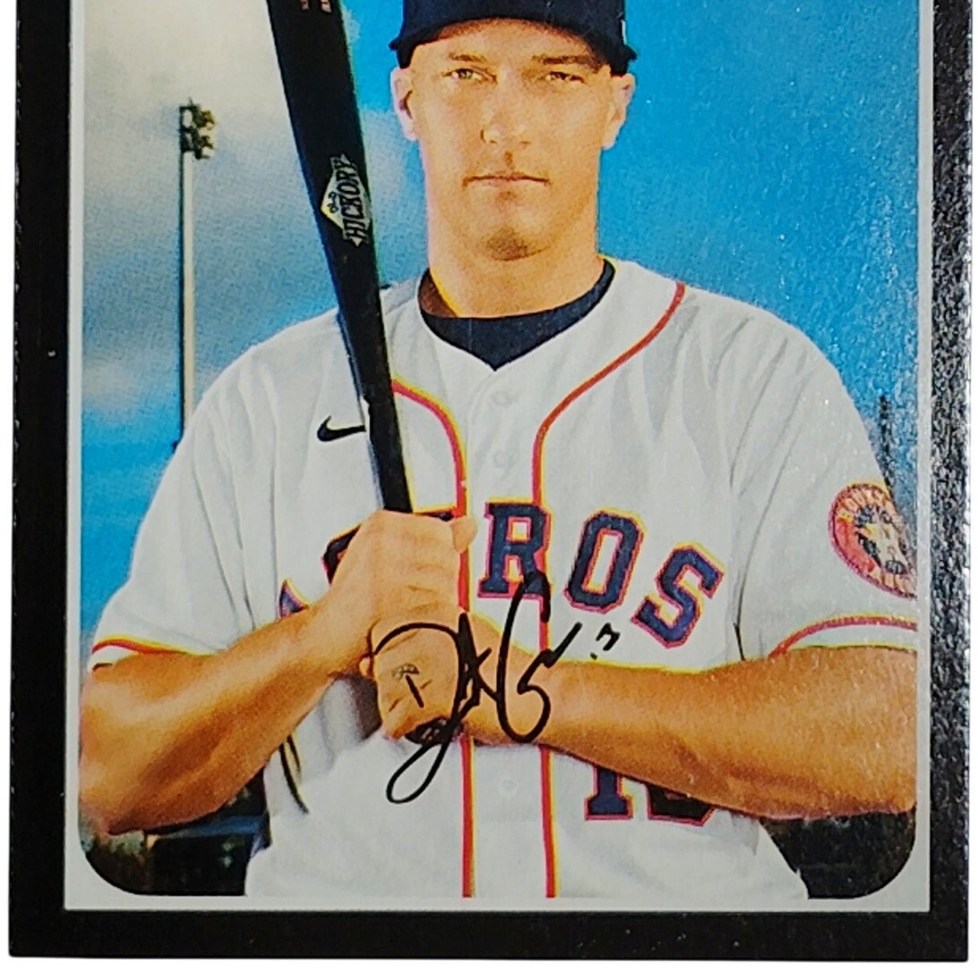 2020 Topps Heritage Dustin Garneau 632 Houston Astros Catcher Card VG/EX
