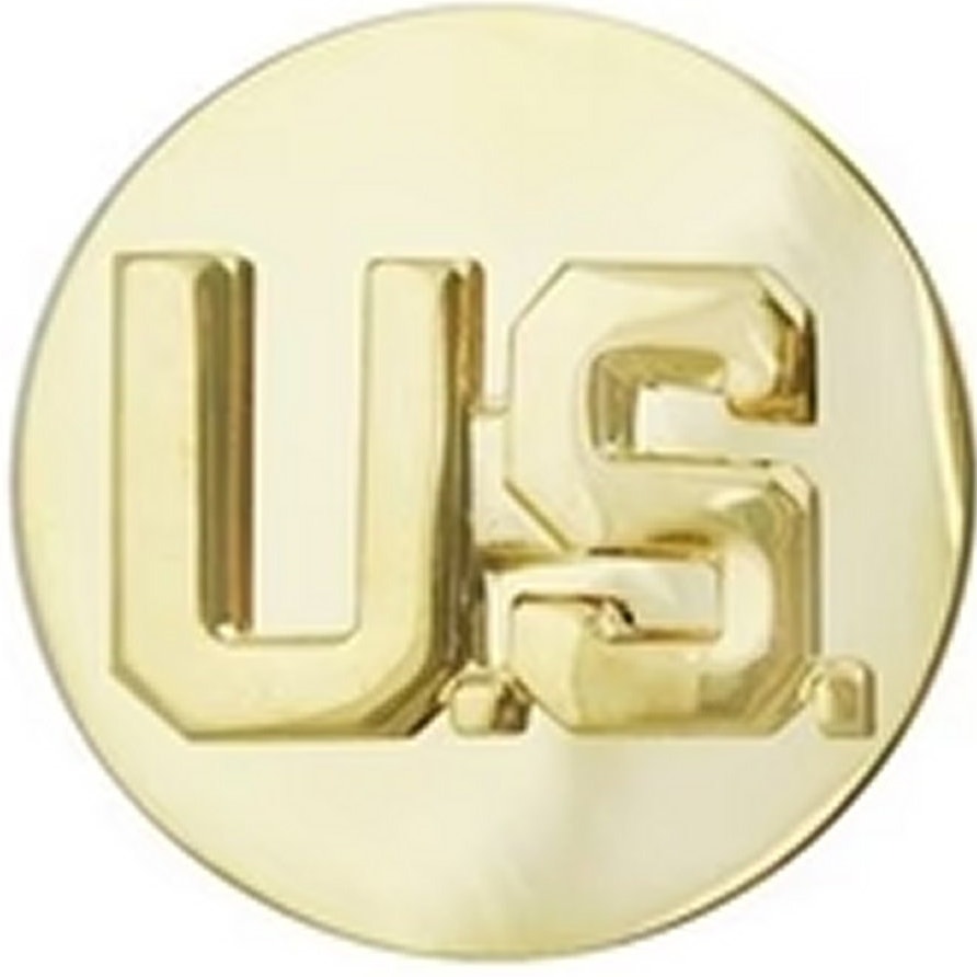 U.S. & Chaplains Assistant Collar Devices Novelty Lapel Pin Set 1"D