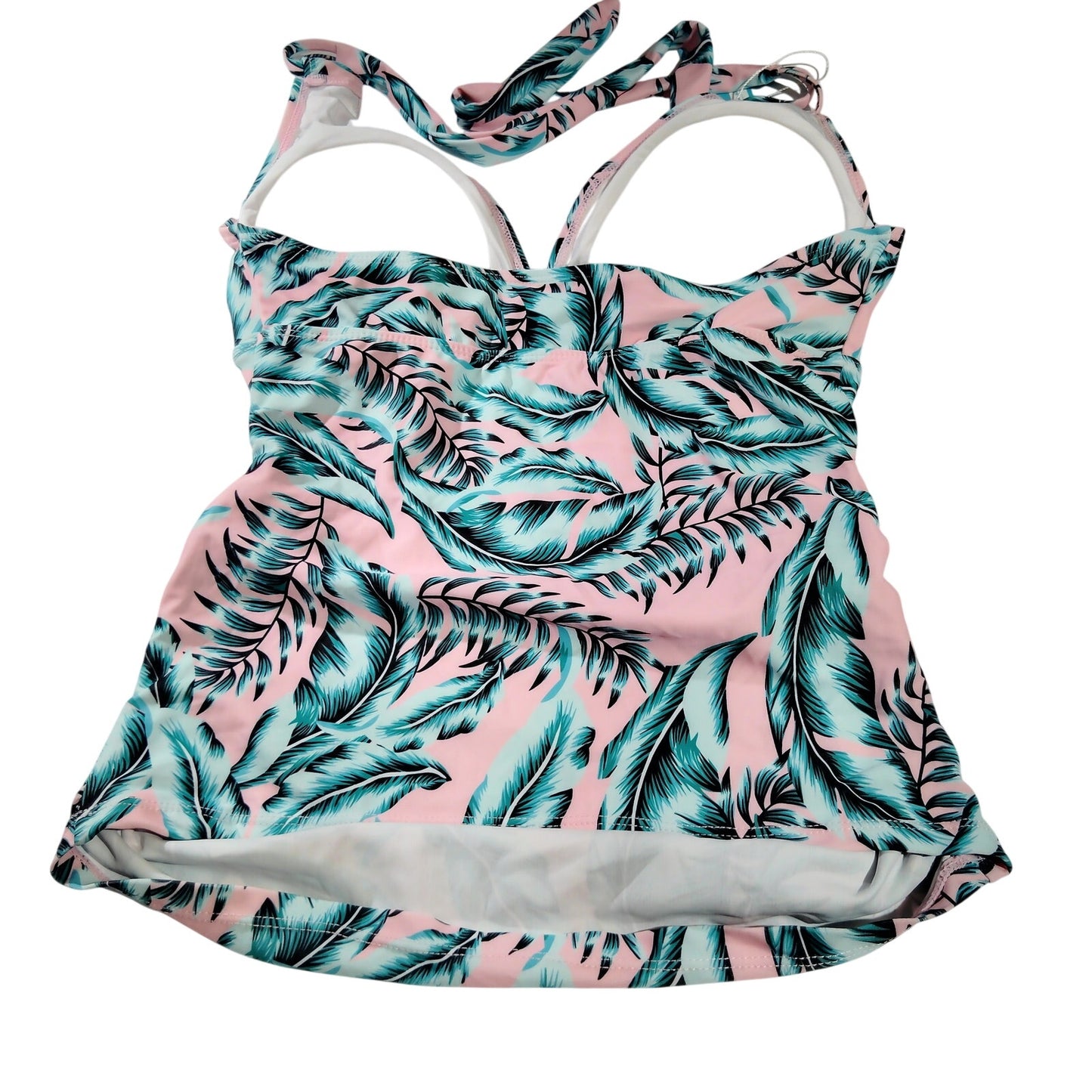 Summer Mae Women’s Modest Tankini Floral Swimsuit Dress– Small – NWT
