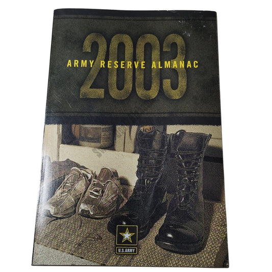 Vintage 2003 Army Reserve Almanac, Excellent Pre-Owned Condition