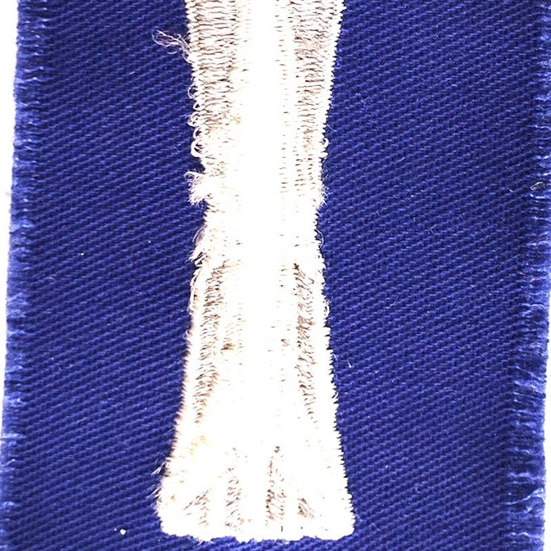 USAF Basic Missileman Novelty Patch 3‑1/2" × 2" Embroidered White on Blue Sew‑On