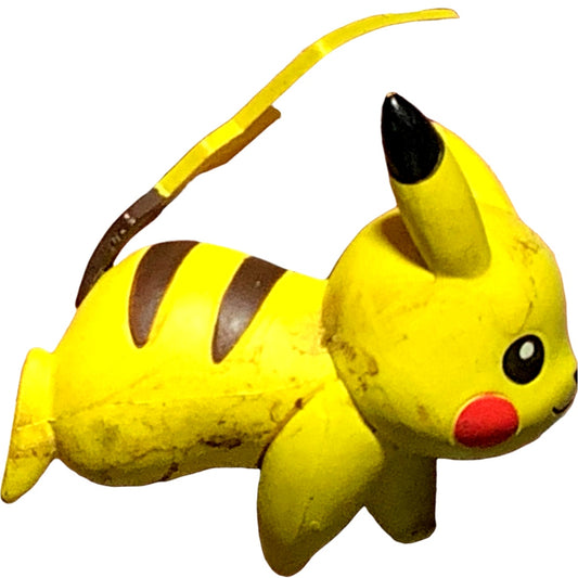 1998 Pokemon, Pikachu Mini Figure from Nintendo, 1-1/2" x 1-1/2"