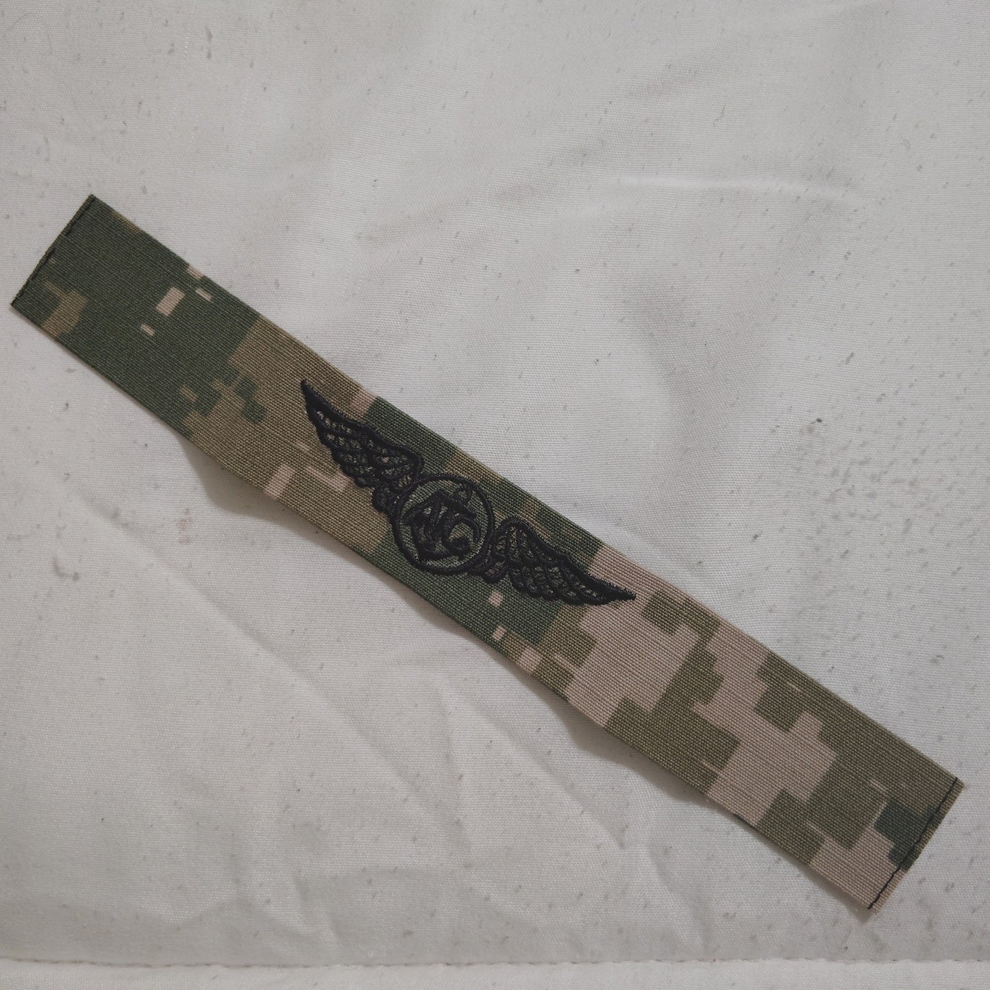 Vanguard U.S. Navy Aircrew Badge Tape – NWU Type III – 7.5" × 1" TE Sew‑On