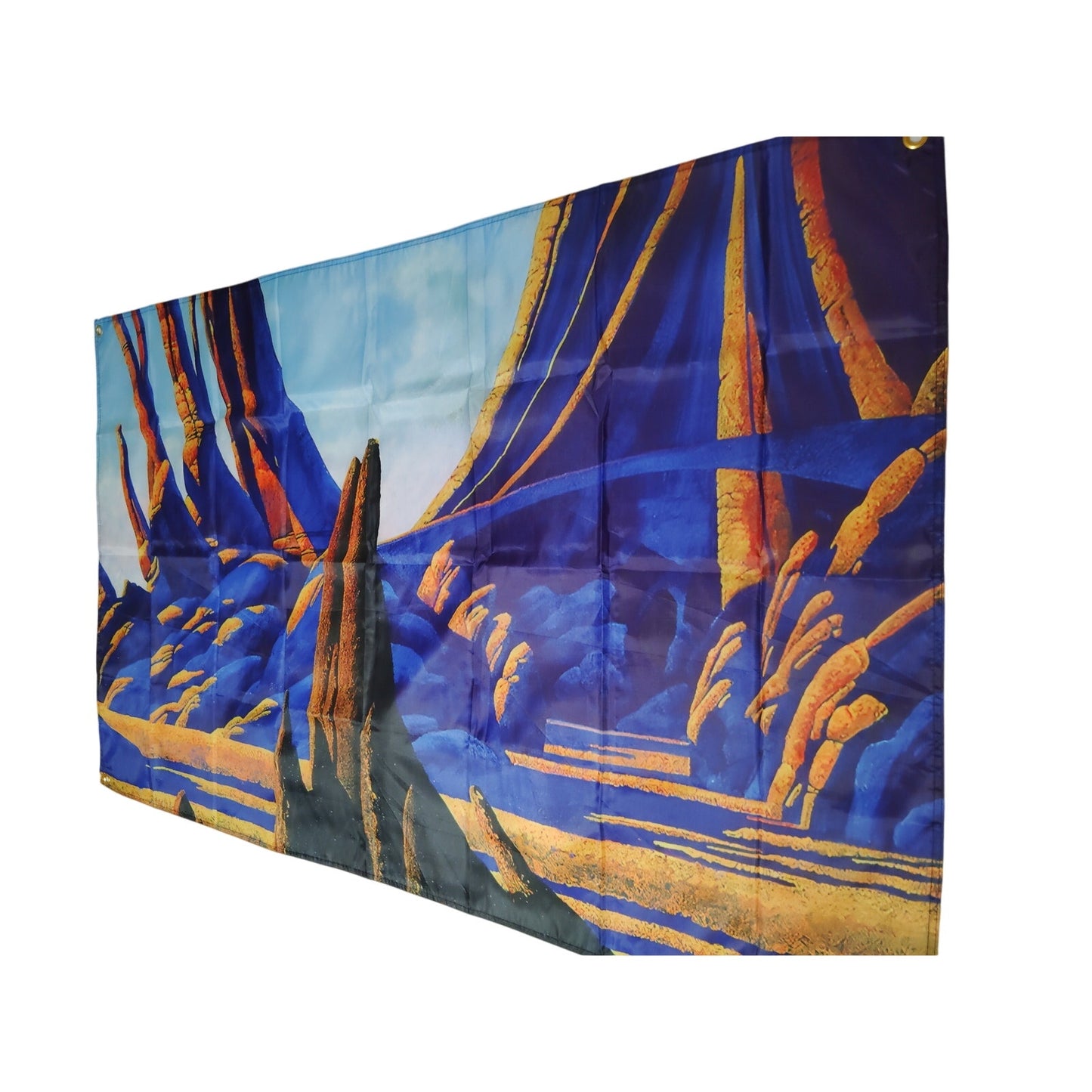 Yes Band "1991 World Tour" Backdrop Tapestry – 3 x 5 FT. Rock Music Banner