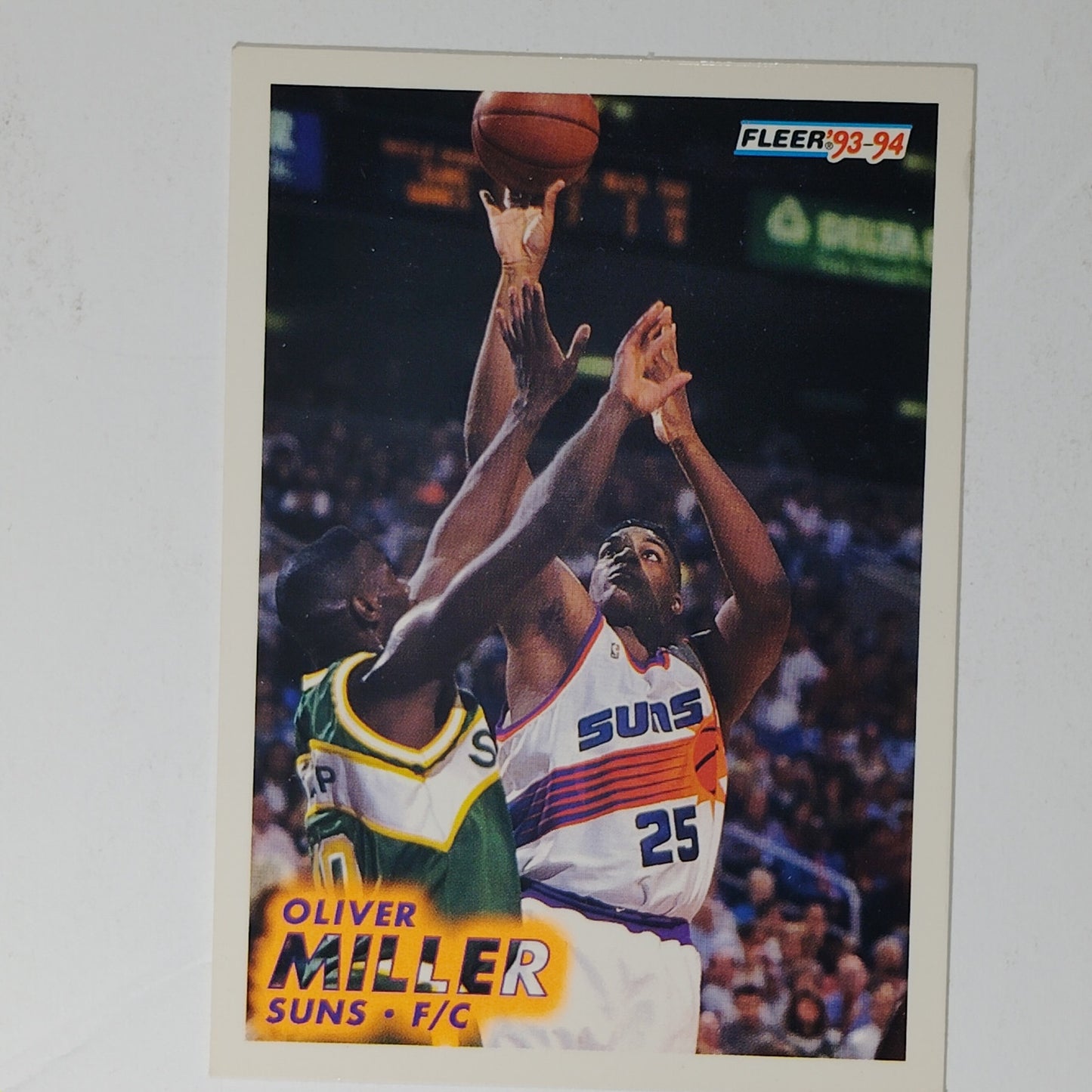 1993–94 Fleer Oliver Miller #170 – Phoenix Suns – Center – NBA Card