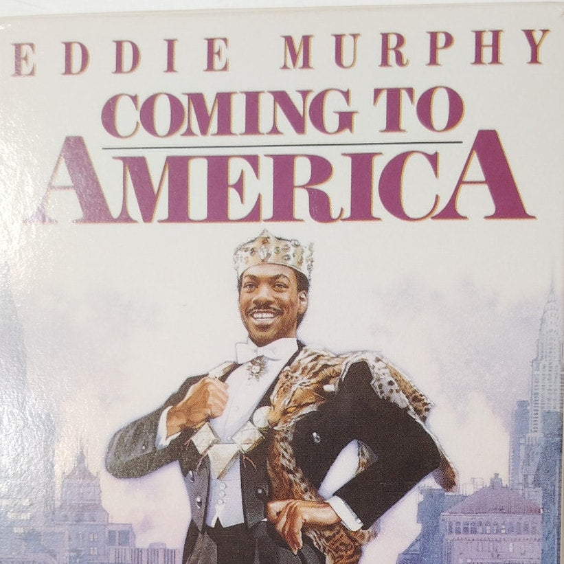 Coming to America VHS 1988 Eddie Murphy Arsenio Hall Comedy John Landis