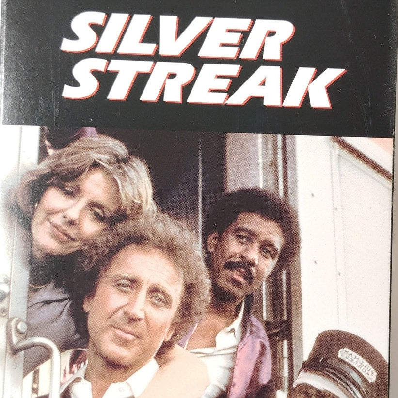 Silver Streak VHS 1995 Gene Wilder Richard Pryor Comedy Thriller