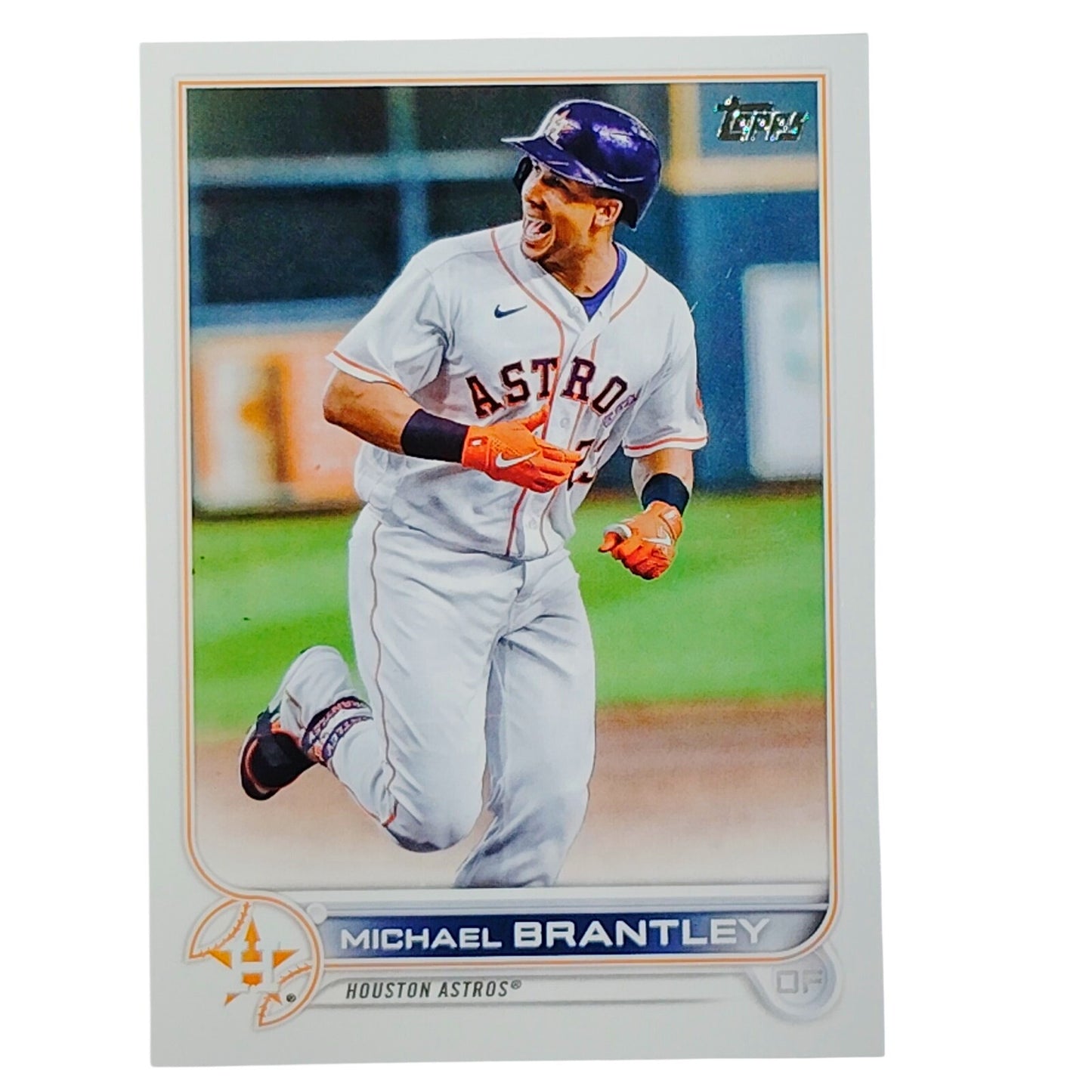 2022 Topps Series 1 #199 Michael Brantley Houston Astros Outfielder - VG/EX