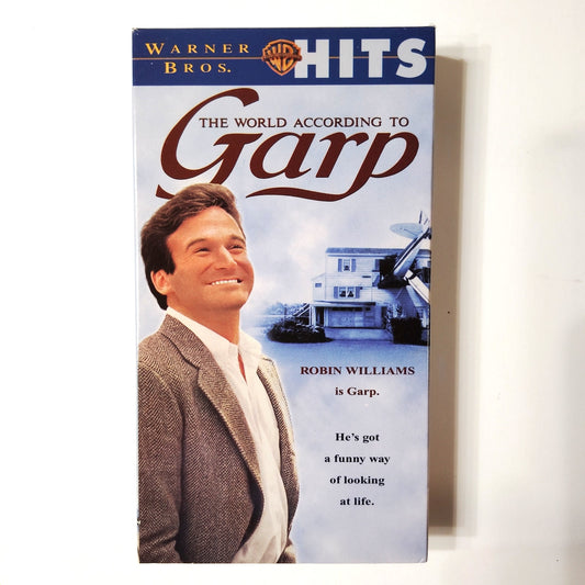 The World According to Garp VHS 1998 1982 Robin Williams Warner Drama Comedy
