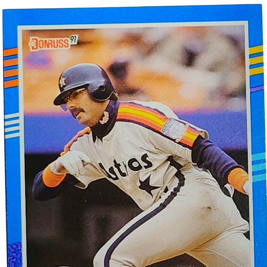 1991 Donruss #156 Glenn Wilson Houston Astros Outfielder - VG/EX